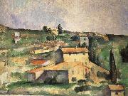 Paul Cezanne countryside Beverley oil painting on canvas